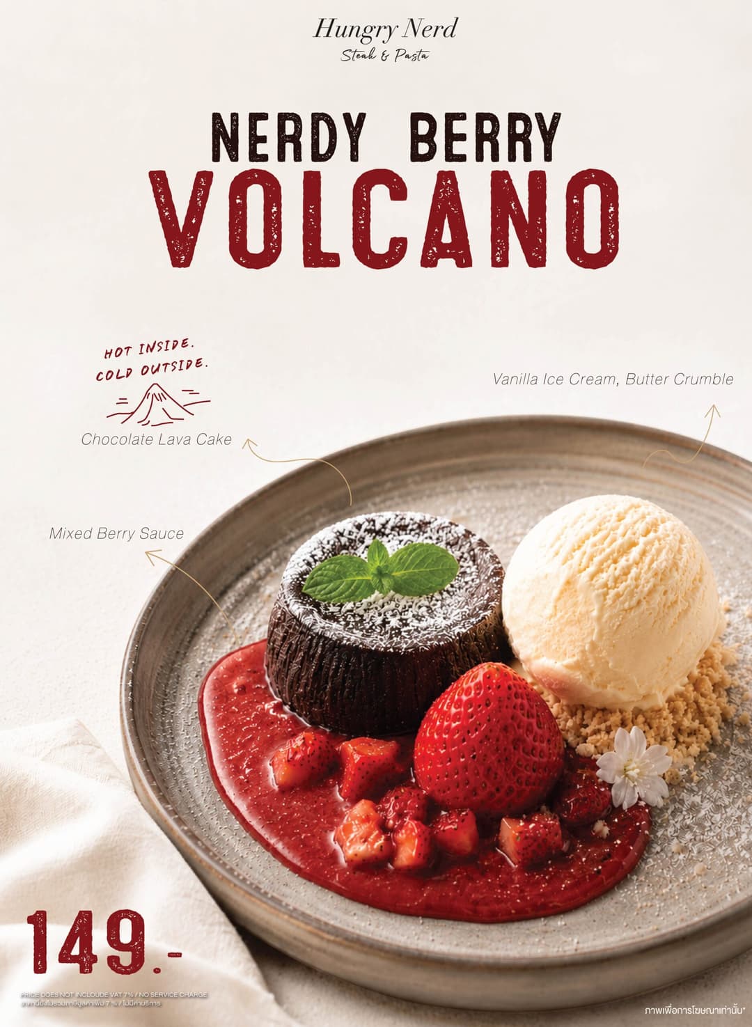 🌋🍓 ใหม่! Nerdy Berry Volcano 🍓🌋