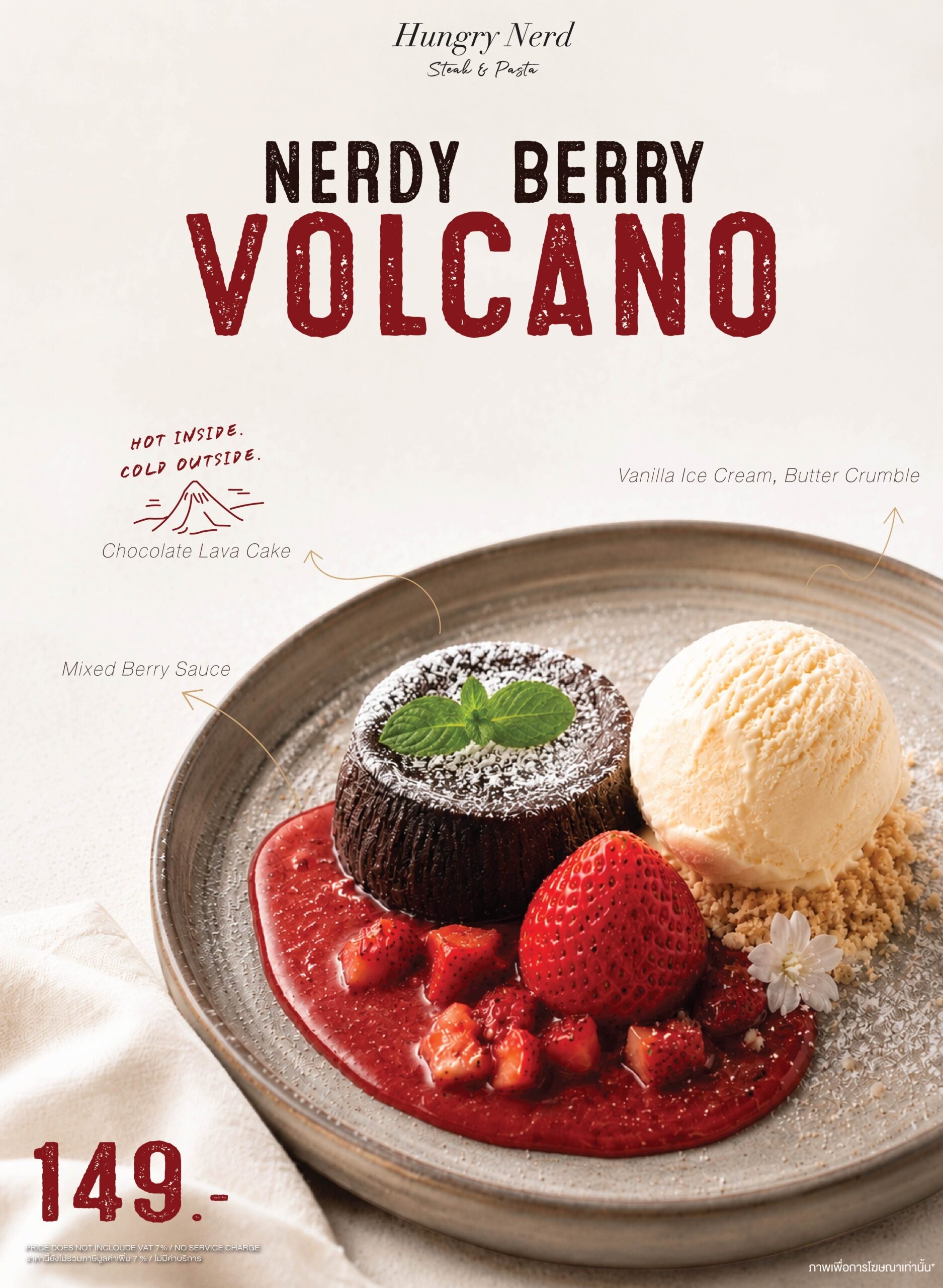 🌋🍓 ใหม่! Nerdy Berry Volcano 🍓🌋
